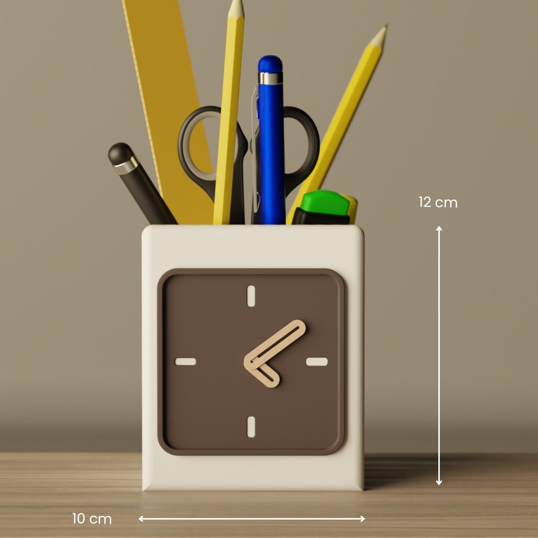 ClockMate Desk Organizer
