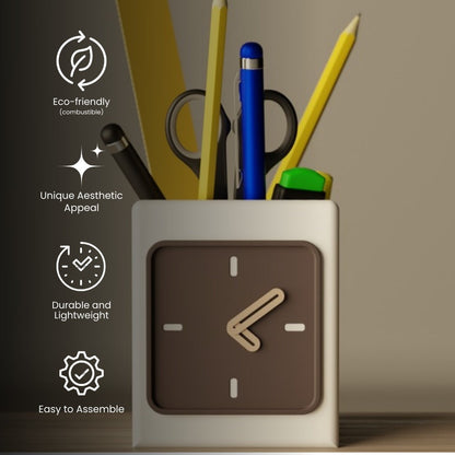 ClockMate Desk Organizer