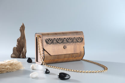 Wooden Bird Motifs Design