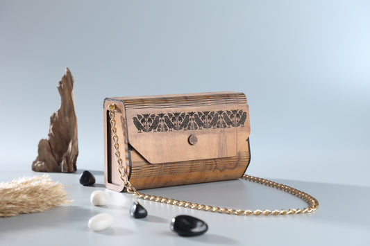 Wooden Bird Motifs Design