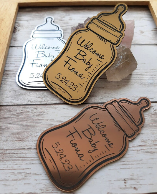  make professionally  custom name welcome baby cutout 