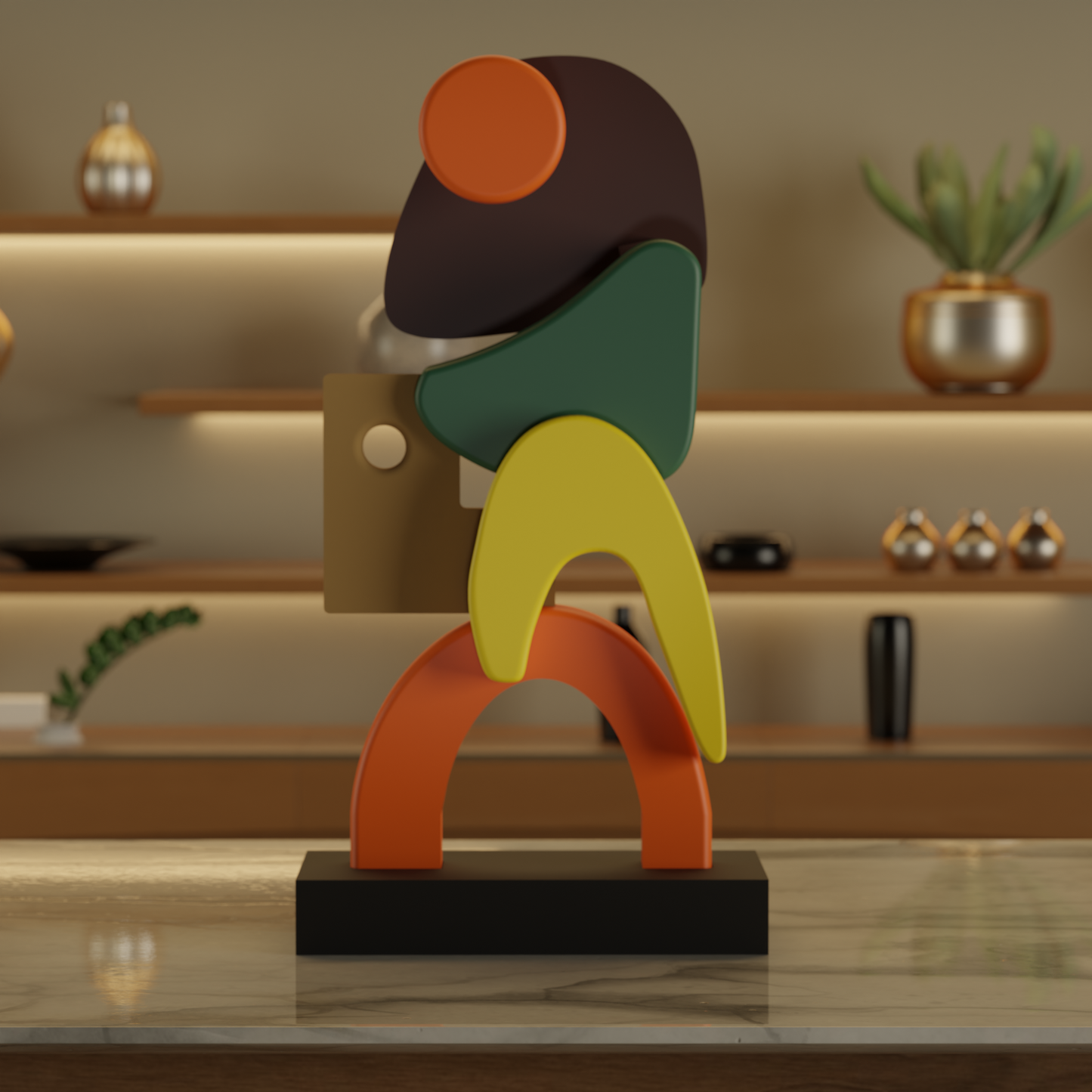 Lumora Abstract Statue