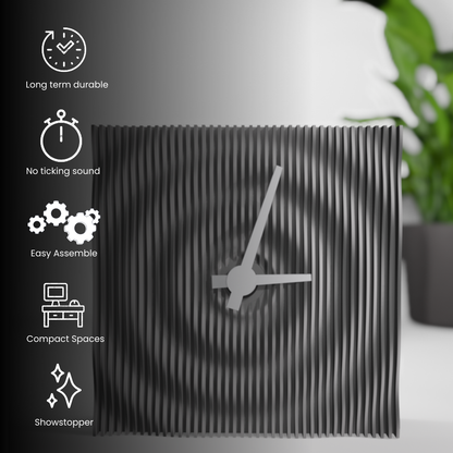 RippleAura Desk Clock