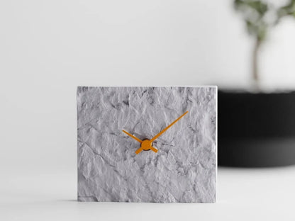 StoneAura Table Clock