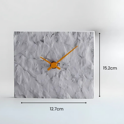 StoneAura Table Clock