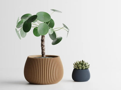 Rivelle Ribbed Planter