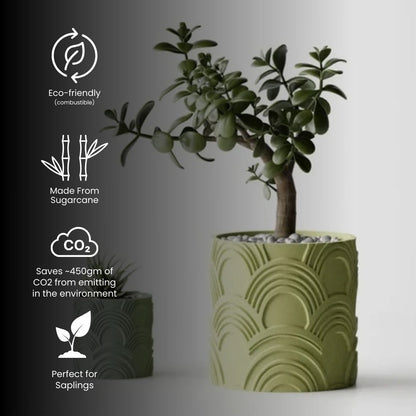 Nordic Ripple Planter