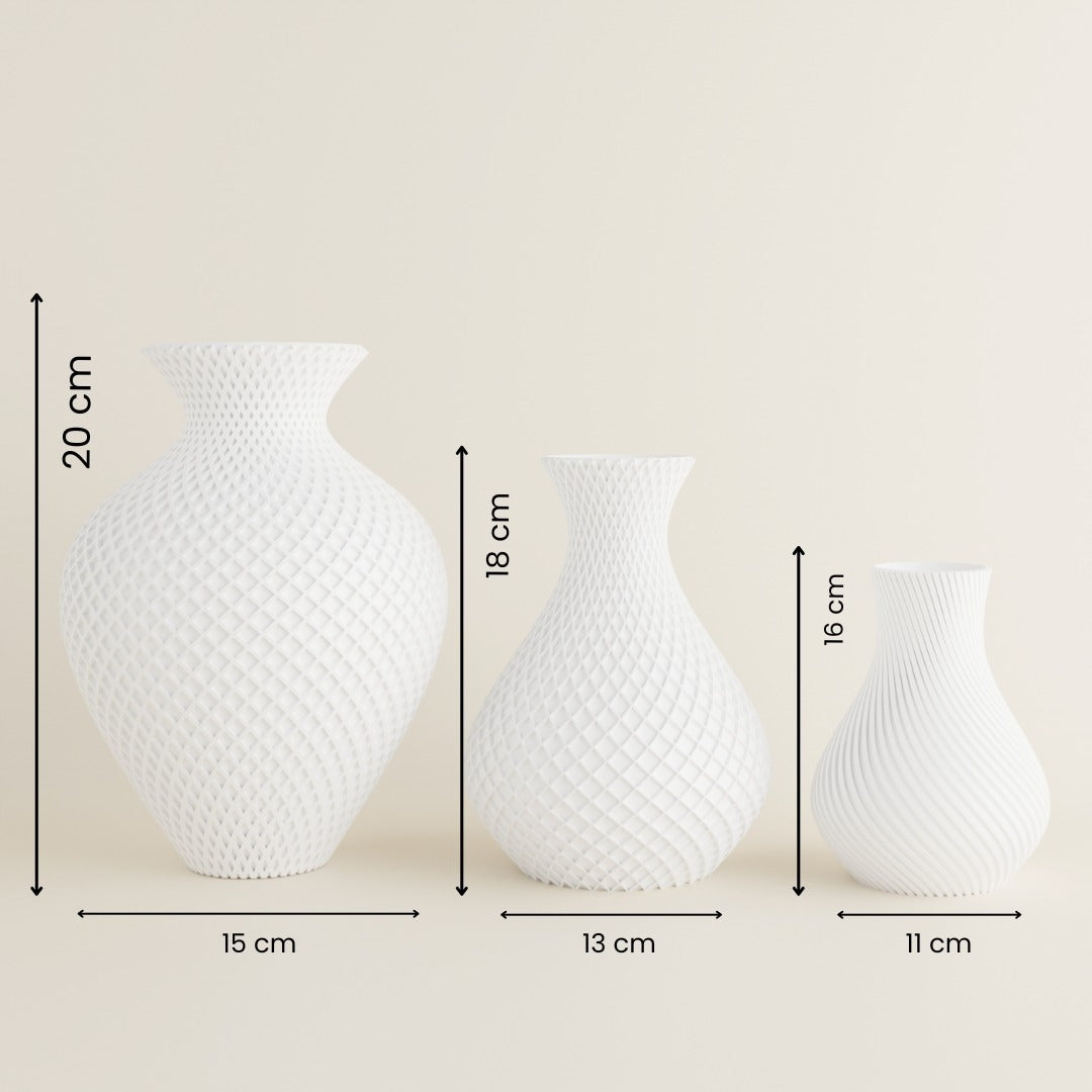 Veloura Trio Vases