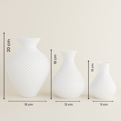 Veloura Trio Vases