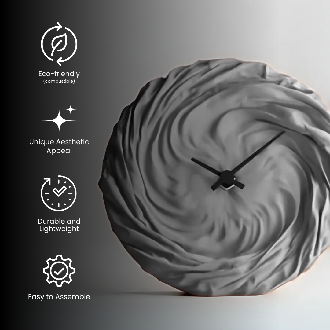TwistAura Table Clock