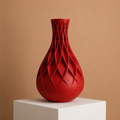 3D Printed Geometric Vase