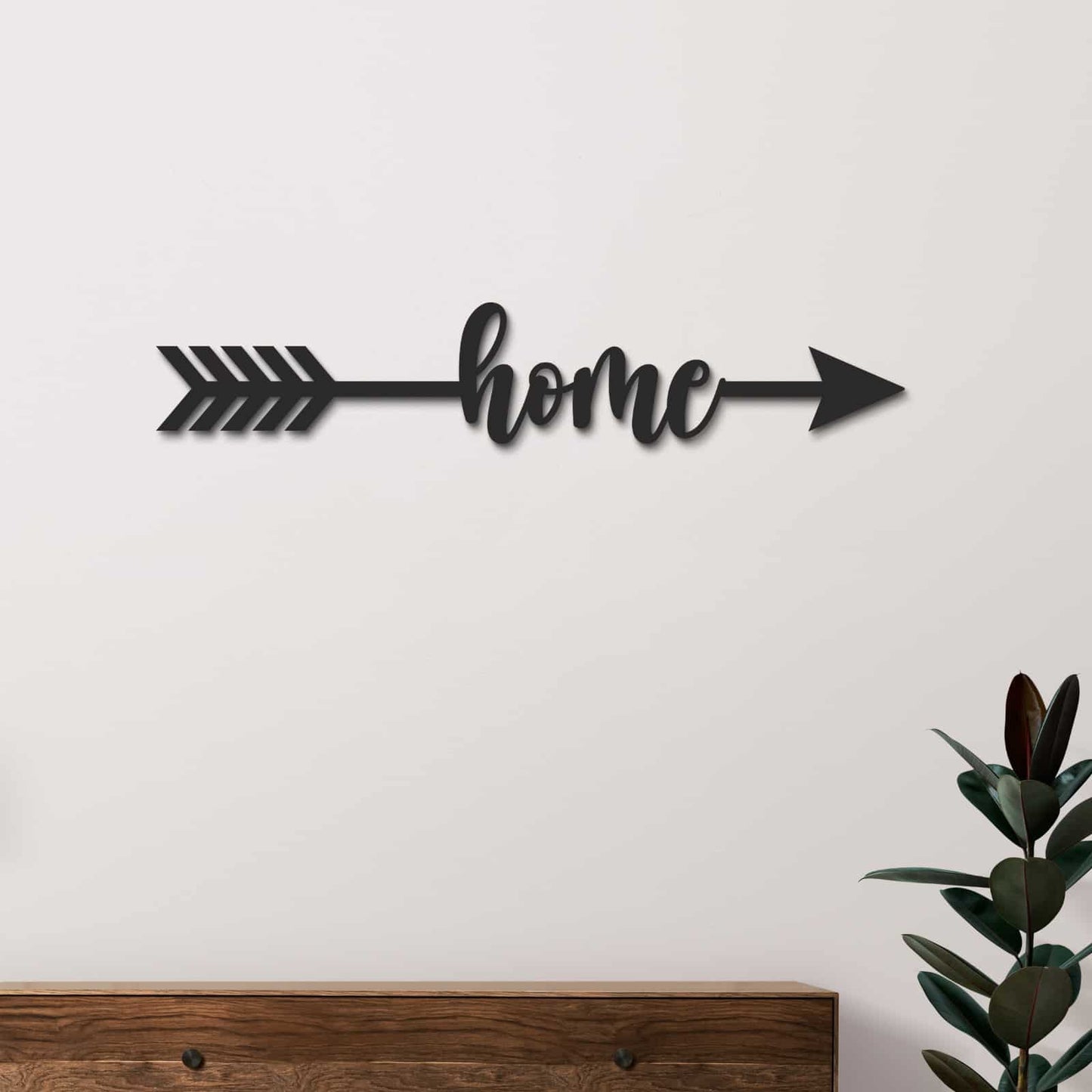 Wooden Arrow Sign | Home