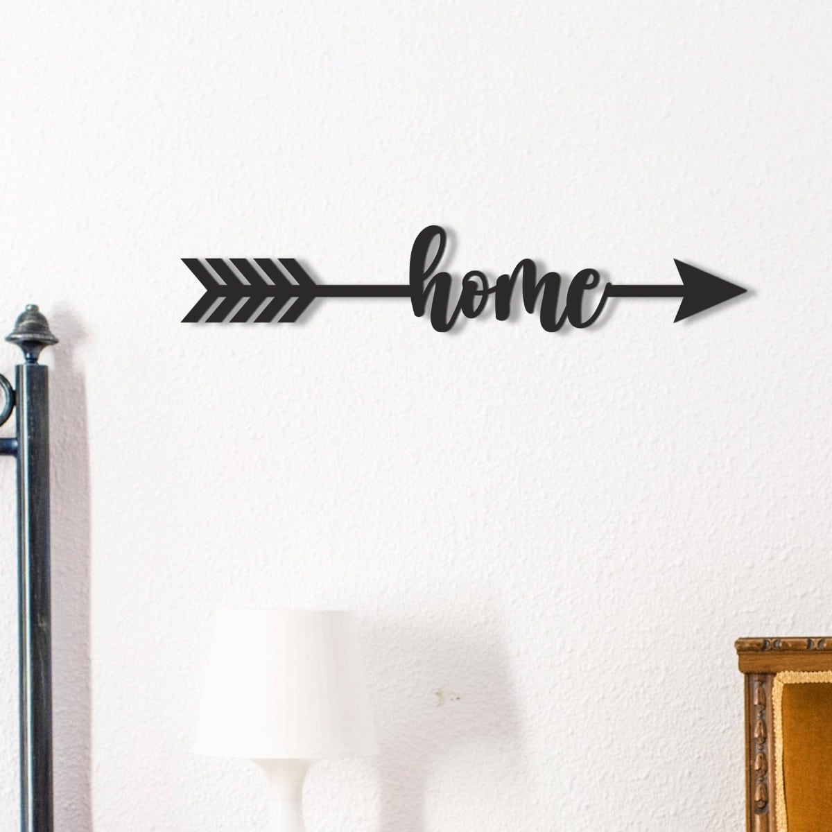 Wooden Arrow Sign | Home