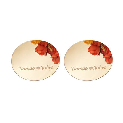 Personalized Acrylic Mirror Name Tags