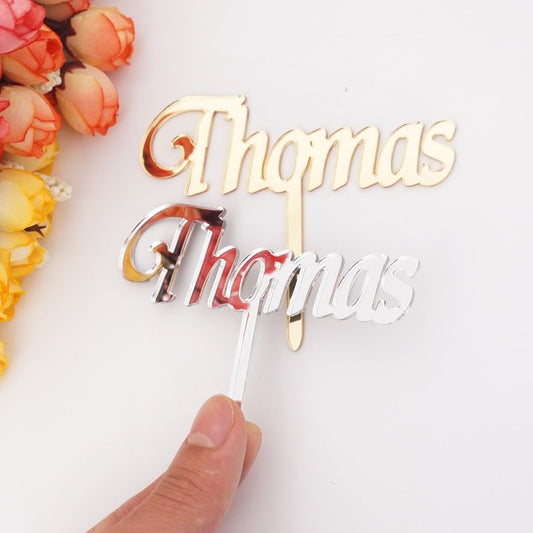 Custom Acrylic Cake Topper