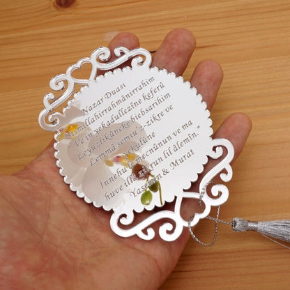 Personalized Acrylic Mirror Tags