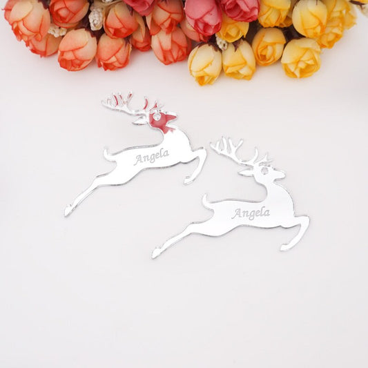 Acrylic Christmas Deer Ornament