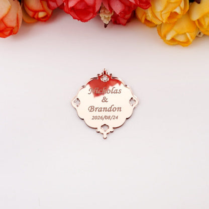Personalized Acrylic Mirror Hanging Tags