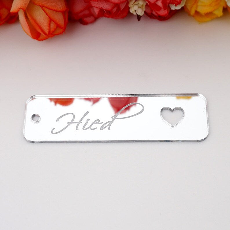 Acrylic Name Tag