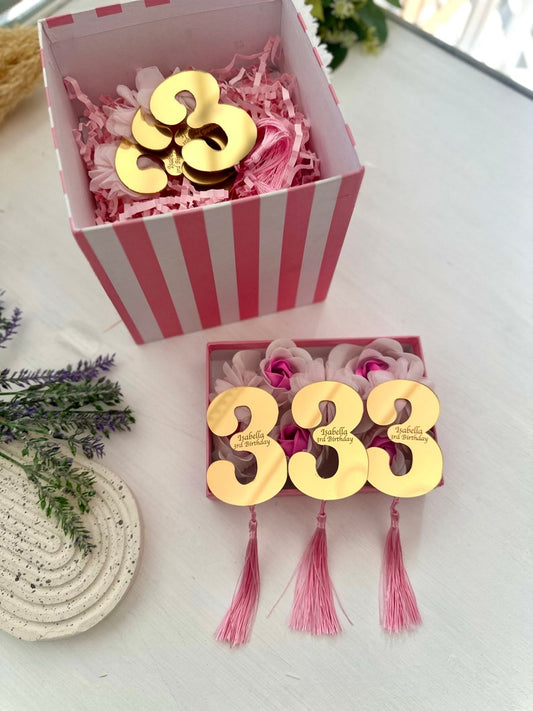 Custom Third Birthday Magnet