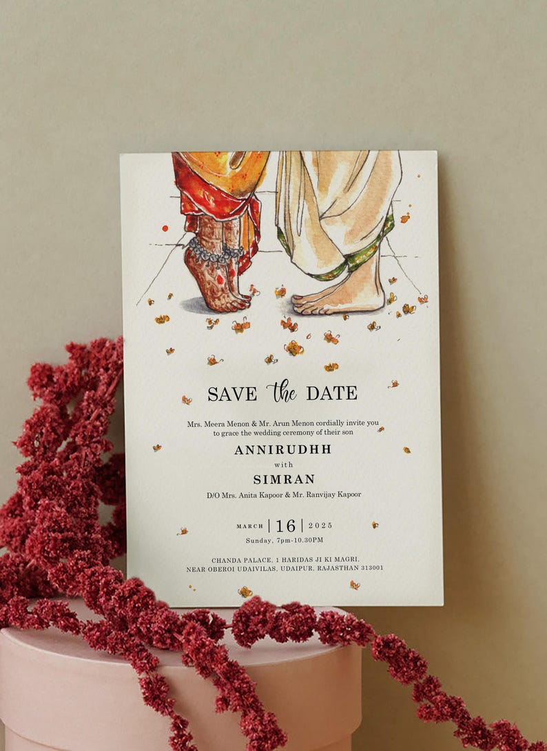 Indian Wedding Invite