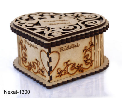 Handmade Sheesham Wood Jewellery Box