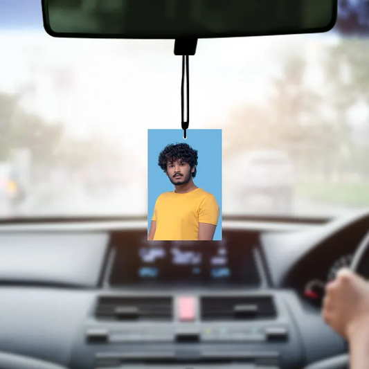 Acrylic Portait Shape Car Photo Hangings