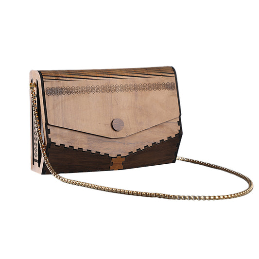 3D Wooden Purse